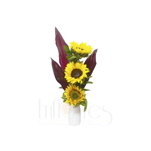 Florero Girasoles